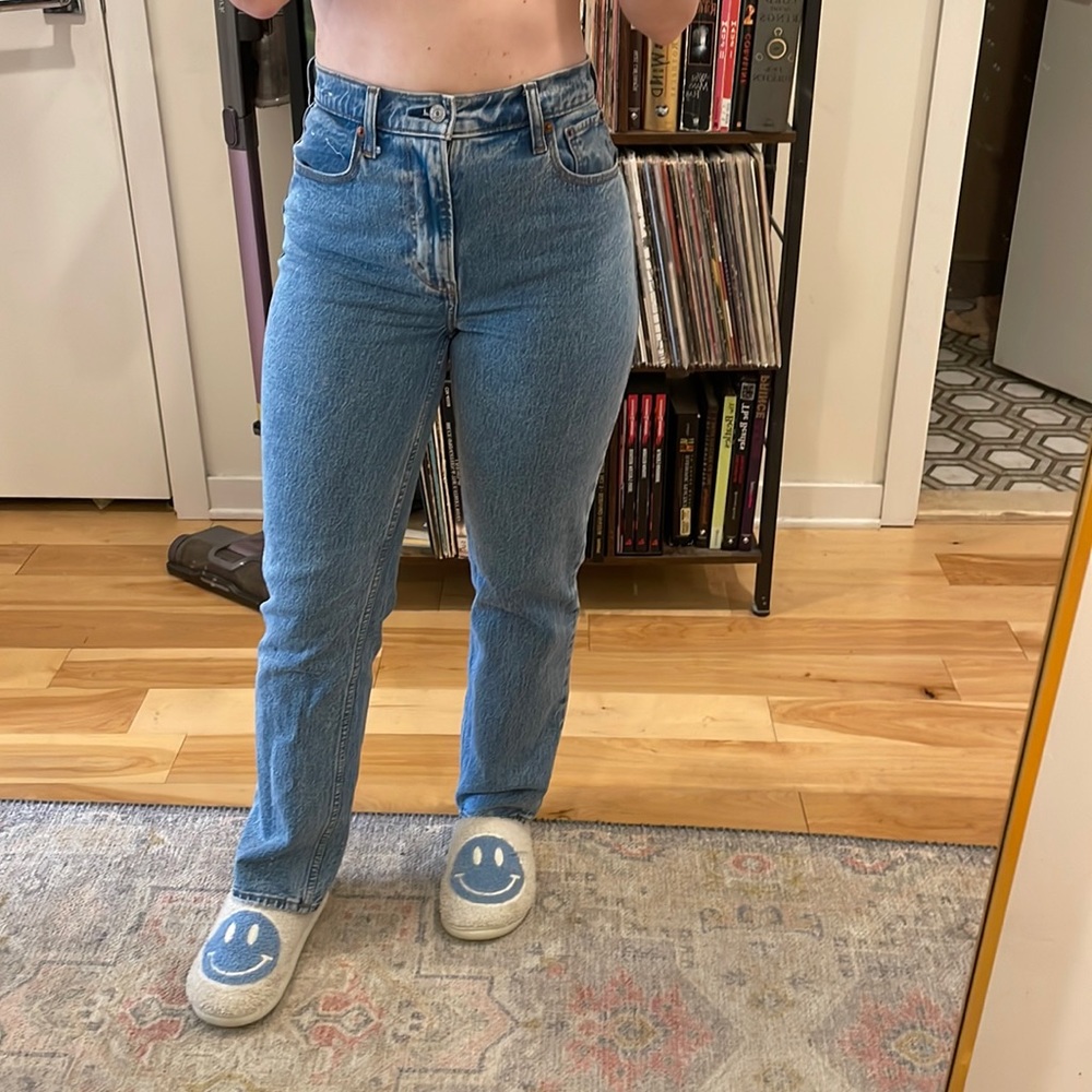 Abercrombie Jeans 90s straight ultra high rise